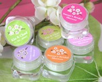 Cherry Blossom Hand Cream wedding favors