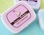 Personalized Birthday Mint Tins  wedding favors