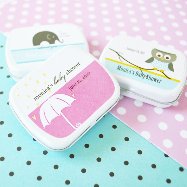 Elite Design Baby Shower Mint Tins wedding favors