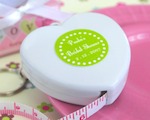 "Measure Up Some Love" Heart Tape Measure wedding favors