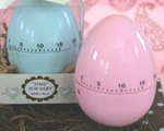 "Time for Baby" Egg Timer wedding favors