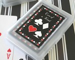 "Two of a Kind" Playing Cards wedding favors