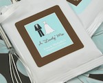 "A Lovely Mix" Personalized Hot Cocoa with optional whisk wedding favors
