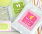 "Nothing is Sweeter Than Love" Personalized Lemonade with optional whisk wedding favors