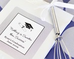 "Hats off to You" Graduation Hot Cocoa + Optional Heart Whisk wedding favors
