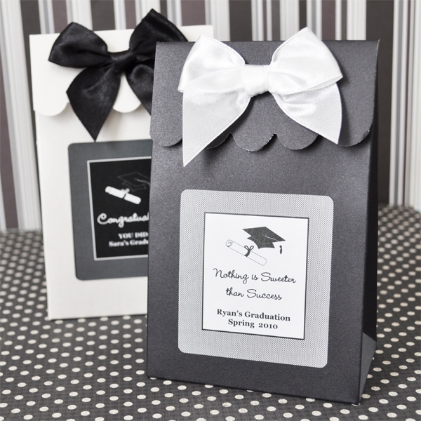 Sweet Shoppe Candy Boxes - Graduation wedding favors