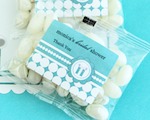 Personalized Jelly Bean Packs - Something Blue  wedding favors