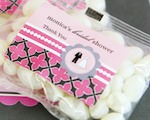 Personalized Jelly Bean Packs - Wedding Shower  wedding favors