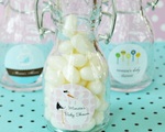 Elite Design Baby Shower Mini Glass Bottles  wedding favors