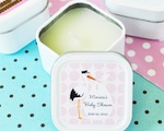 Elite Design Baby Shower Square Candle Tins wedding favors