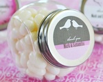 Elite Design Personalized Candy Jars wedding favors