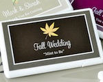 Personalized Fall Mini Mint Favors wedding favors