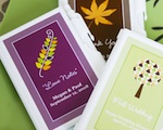 Fall Personalized Notebook Favors wedding favors