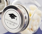 "Hats off to You" Graduation Candy Jars wedding favors