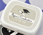 "Hats off to You" Graduation Mint Tins wedding favors