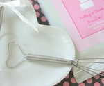 Heart Handle Whisks wedding favors