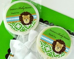 Personalized Lollipop Favors - Jungle Safari  wedding favors