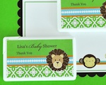 Personalized Mini Mint Favors - Jungle Safari  wedding favors