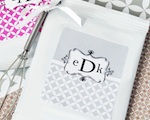 Mod Monogram Personalized Hot Cocoa + Optional Heart Whisk  wedding favors