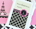 Personalized Notebook Favors - Parisian Party  wedding favors