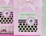 Sweet Shoppe Candy Boxes - Pink Baby wedding favors