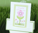 "Flowers in Bloom" Seed Packets with Flower Pot Card wedding favors