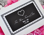 "Tears of Joy" Personalized Tissue Packs wedding favors
