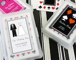 Personalized Theme Playing Cards wedding favors