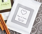 "Apple of My Eye" Personalized Hot Apple Cider wedding favors
