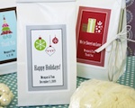 "A Winter Holiday" Sugar Cookie Mix wedding favors