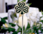 Shamrock/trinity Love Knot Placecard Holders wedding favors