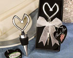 Vineyard Collection Heart Themed Wine Stoppers wedding favors