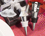 Bride And Groom Wine Stopper Set wedding favors