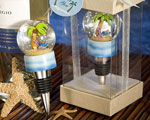 Water Globe Bottle Stopper Favors wedding favors