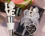 LOVE Themed Bottle Stoppers wedding favors