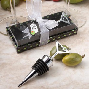 Marvelous Martini Design Wine Bottle Stoppers wedding favors