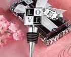 LOVE Design Wine Bottle Stopper wedding favors
