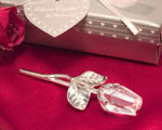 Choice Crystal - Long Stem Rose wedding favors