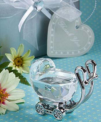 Choice Crystal - Baby Carriage wedding favors