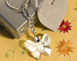 Choice Crystal Butterfly Design Key Chains wedding favors