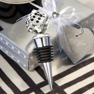 Choice Crystal Die Bottle Stopper wedding favors