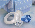 Choice Crystal Blue Pacifier Favors wedding favors