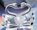 Choice Crystal Collection Kissing Swans wedding favors