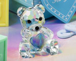 Choice Crystal Collection Teddy Bear Figurines - Boy wedding favors