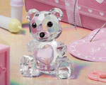 Choice Crystal Collection Teddy Bear Figurines - Girl wedding favors