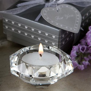 Choice Crystal Collection Diamond Candle Holder Favors wedding favors