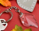 Choice Crystal Collection Leaf Key Chain Favors wedding favors