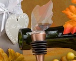 Choice Crystal Collection Leaf Wine Bottle Stoppers wedding favors