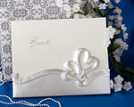 Interlocking Hearts Design Wedding Guest BookI wedding favors