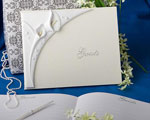 Calla Lily Design Wedding Guest Book wedding favors